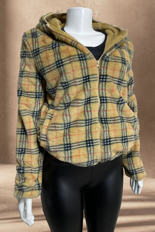 Square Teddy Bear Jacket