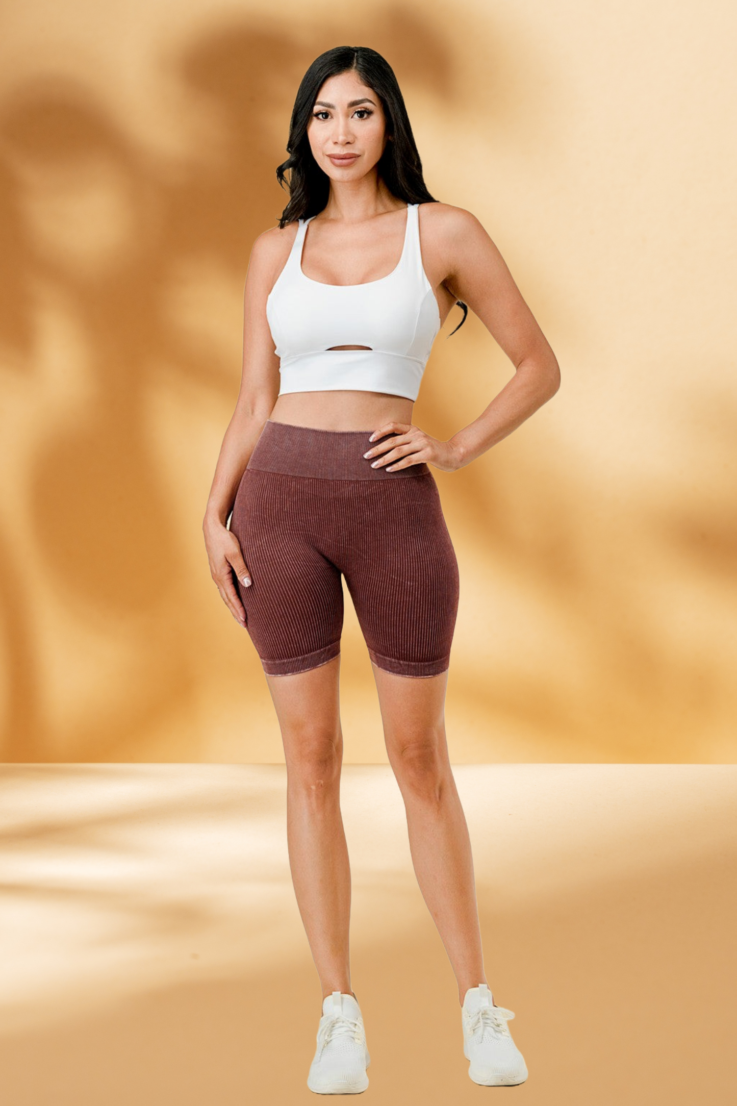 Mineral Wash Seamless Shorts