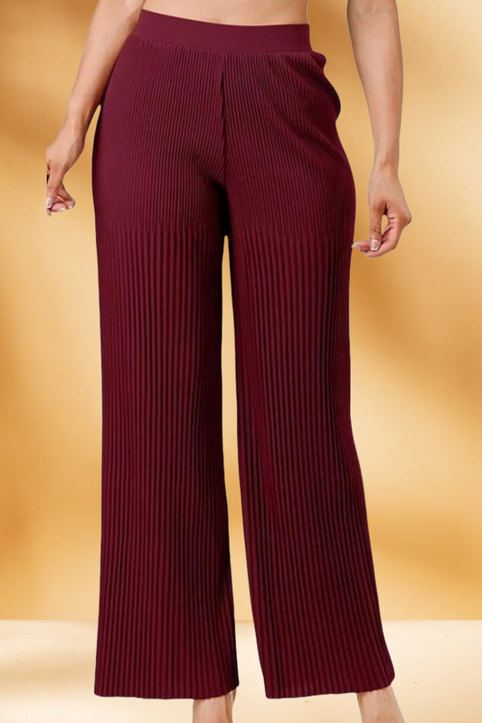 Pleated Pants