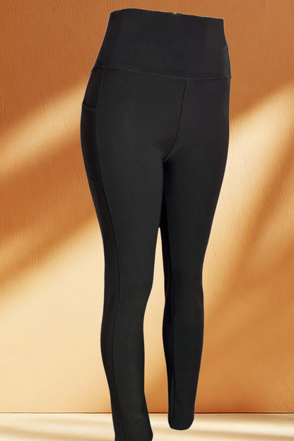 Women's Matte Leggings with Fleece